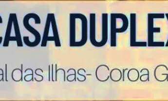 Imagem: Casa duplex no condomínio Frontal das Ilhas