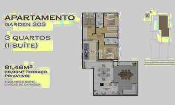 Imagem 3: Apartamento Garden para venda, São Pedro, São José Dos Pinhais