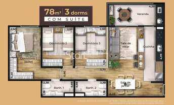 Imagem 3: Apartamento - Swiss Park - Campinas