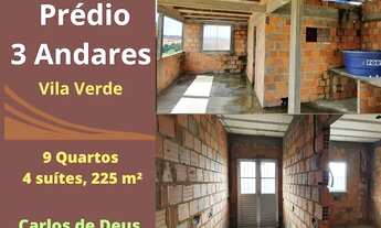 Imagem: Prédio 3 andares, 9 Quartos, 4 Suítes