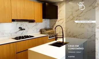 Imagem 1: Lindíssima casa nova, cond. fechado, 04 suítes, lateral EPTG, marcenaria completa!!