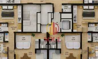 Imagem 4: Apartamento com 3 dormitórios à venda, 124 m² por R$ 1.598.262,37 - Juvevê - Curitiba/PR