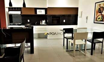 Imagem 2: Apartamento com 1 dormitório para alugar, 57 m² por R$ 4.180,00/mês - Três Figueiras - Por