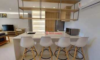 Imagem 2: Apartamento com 1 dormitório para alugar, 57 m² por R$ 4.800,00/mês - Georgina Residencial