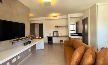 Imagem 3: Studio mobiliado com varanda gourmet, cond. c lazer completo /43m²