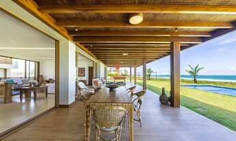 Imagem 2: Casa de luxo frente a praia e fundo lagoa em Praia dos Lagos - Interlagos- Bahia