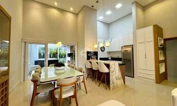 Imagem 6: Casa com 4 suítes, térrea mobiliada e decorado com piscina, no condomínio fechado Dubaí em