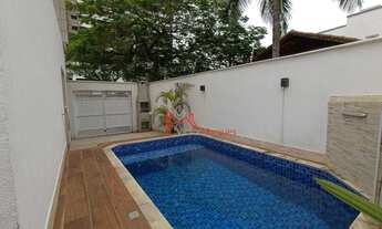 Imagem 5: Sobrado com piscina e 3 dormitórios à venda, 140 m² por R$ 610.000 - Aviação - Praia Grand