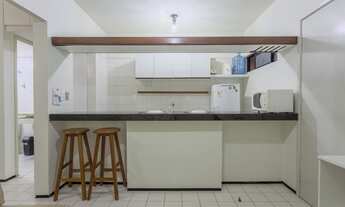 Imagem 7: Flat 303, 6º pav. todo perfeito com 1 quarto e WI-FI, Boa Viagem, localização extra - Reci