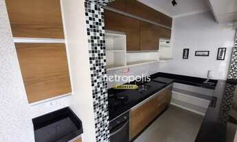 Imagem 3: Cobertura com 3 dormitórios para alugar, 120 m² por R$ 4.982,00/mês - Nova Gerti - São Cae