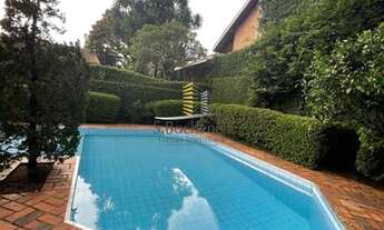 Imagem 4: Linda casa no Alphaville Industrial para locação com 620m2, pátio com piscina