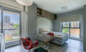 Imagem 5: Apartamento mobiliado para alugar no Auxiliadora com 1 quarto (1 suíte