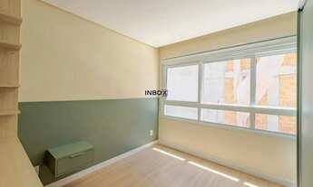 Imagem 6: Studio semimobiliado, cozinha americana, churrasqueira, opção de garagem no Bom Fim