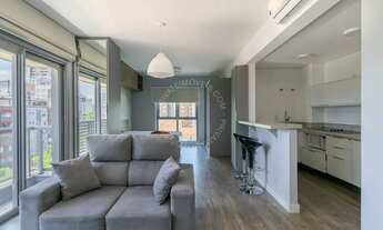 Imagem 3: Apartamento mobiliado para alugar no Auxiliadora com 1 quarto (1 suíte