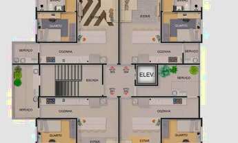 Imagem 2: Apartamento à venda no Marina Residence com 3 quartos e 69m²