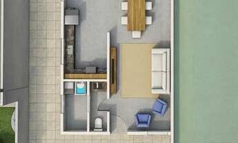 Imagem 2: Imóvel para venda tem 135 metros quadrados com 3 quartos em Uvaranas - Ponta Grossa - PR