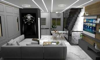 Imagem: Sobrados com 107m² com 2 suítes e 2 vagas