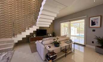 Imagem 4: Casa com 3 suítes, 357,18 m² - À venda por R$ 2.800.000,00 - Condomínio Delta Park - Araça