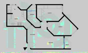 Imagem 6: Apartamento para venda tem 54 metros quadrados com 2 quartos
