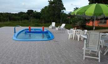 Imagem 6: Chácara com 3 hectares em Barão de Melgaço fundo com a lagoa baía Recreio