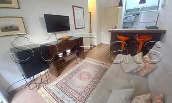 Imagem 2: Ótimo flat lindo e aconchegante em Moema disponível para locação com 1 dorm e 1 vaga de ga