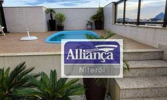 Imagem 2: Excelente cobertura linear com 192m², 3 quartos, 1 suíte e 2 vagas em prédio novo no Cent