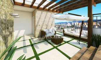 Imagem 3: Apartamento novo com suíte, sacada com churrasqueira e vista mar no Ipiranga - São José