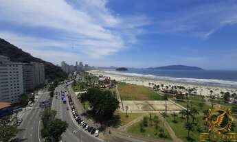 Imagem 2: 3 Dormitórios,Frente mar total, 1 vaga, na praia do itararé, São Vicente-Sp