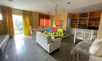 Imagem 2: Apartamento com 3 dormitórios para alugar, 140 m² por R$ 4.200,00/mês - Centro - Cabo Frio