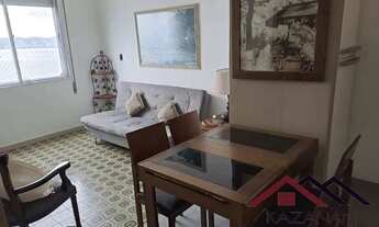 Imagem 2: Apartamento para alugar mobiliado com vista mar na Ponta da Praia em Santos