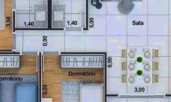 Imagem 2: Apartamento 3 dormitórios - 600 m da Pr. Sta. Terezinha