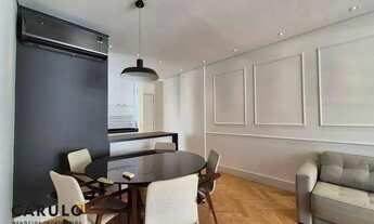 Imagem 4: Apartamento mobiliado com 2 dormitórios para alugar, 82 m² por R$ 8.190/mês - Cambuí - Cam