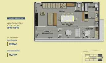 Imagem 4: Cobertura 3 quartos - Granbery