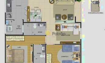 Imagem 2: Apartamento com 3 dormitórios à venda, 70 m² por R$ 400.000,00 - Vila Village - São Bernar