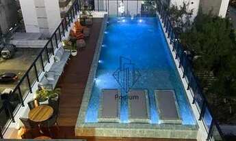 Imagem: Flats com área de lazer na cobertura, a