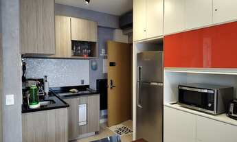 Imagem 3: Apto de 34 mts, 1 vaga, andar alto, lindo lindo, todo reformado e Mobiliado, ótimo para Ar