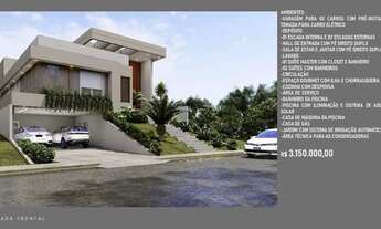 Imagem 4: Casa nova com 3 suítes sendo 1 master - Condomínio Villa Jardim - Região do Santa Rosa - G