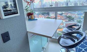 Imagem 5: Apto de 34 mts, 1 vaga, andar alto, lindo lindo, todo reformado e Mobiliado, ótimo para Ar