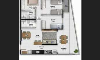 Imagem 7: 3 quartos com terraço 4% off Jardim Camburi