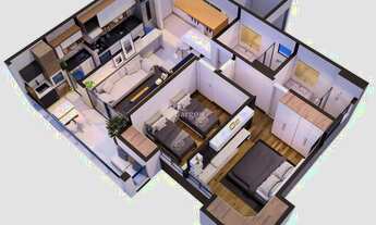 Imagem 7: Apartamentos 2 quartos com suíte e varanda gourmet a venda no bairro Cascatinha