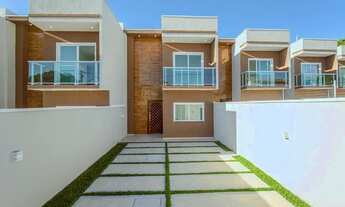 Imagem 2: Casa em Condomínio no Eusébio de 110m²/03 suítes no MRD Santa Isabel com sombra e ventilaç