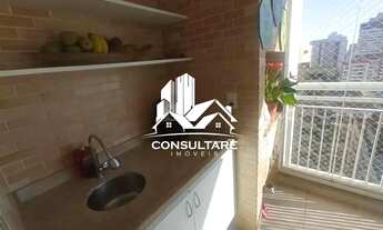 Imagem 4: Apartamento de Alto Padrão com 3 Suítes e Sacada Gourmet no Gonzaga Santos