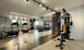 Imagem 4: Quarto e sala Apartamento com 1 dormitório