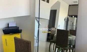 Imagem 3: Apartamento Duplex com 1 dormitório para alugar, 63 m² por R$ 3.852,75/mês - Jardim do Mar