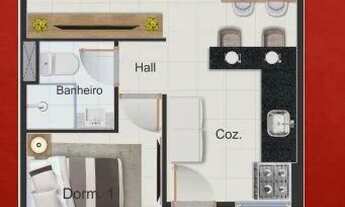 Imagem 6: Apartamento com 2 dormitórios à venda, 36 m² por R$ 189.000,00 - Itaquera - São Paulo/SP