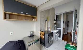 Imagem 2: Apartamento mobiliado para venda tem 70 metros quadrados com 2 quartos em Pinheiros - São