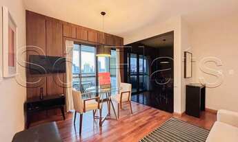 Imagem 3: Flat no Gran Estanconfor Veranda Berrini disponível locação com 40m², 1 dormitório e 1 vag