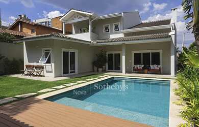 Imagem 15: Residência mobiliada com jardim, piscina e varanda gourmet