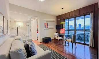 Imagem 2: Flat no Gran Estanconfor Veranda Berrini disponível locação com 40m², 1 dormitório e 1 vag