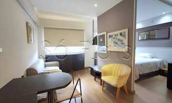 Imagem 1: Flat próximo da 23 de Maio na região do Paraíso disponível para locação totalmente mobilia